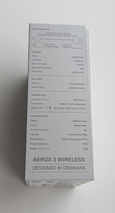 SteelSeries Aerox 3 Ghost Edition Wireless Gaming Mouse (3 foto / 5)