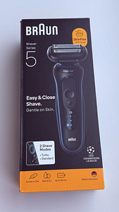 Braun Series 5 SkinFlex 52-B1000s , Black/Blue (1 foto / 5)