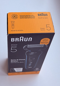 Braun Series 5 SkinFlex 52-B1000s , Black/Blue (5 foto / 5)