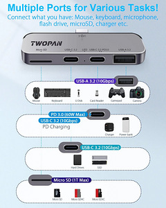 Twopan Pro SSD 2TB with Fingerprint Security (6 foto / 10)