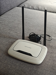 TP-Link WiFi ruuter TL-WR841N 300mbps (1 foto / 1)