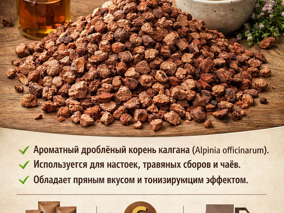 Сушеный корень калгана