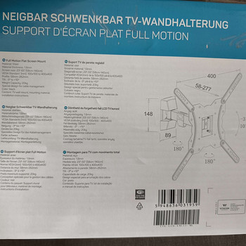 55inc tv seinakinnitus