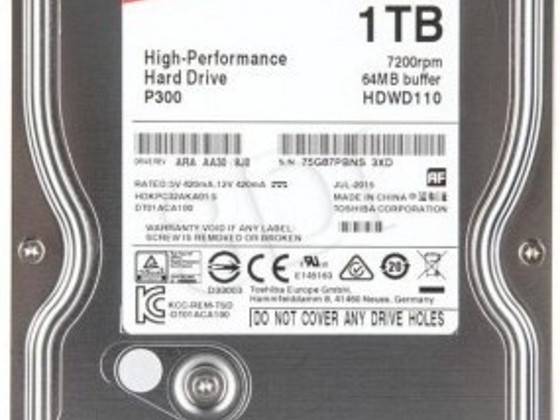 Toshiba P300 1TB