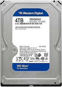 WESTERN DIGITAL WD Blue 4 ТБ, 5400 об/мин, 256 МБ (1 фото из 1)