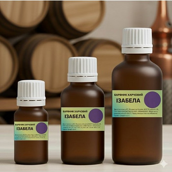 Pārtikas krāsviela "Malina" "Izabella" "Karamel"