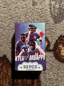 Kylian Mbappé kaardid ja kleebised – komplekt (1 foto / 4)