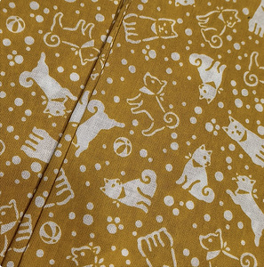 Japanese Tenugui Dog Pattern Made in Japan (2 foto / 10)