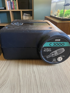 Конденсаторный микрофон AKG C3000 — оригинал, произведён в А (2 фото из 6)