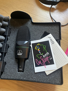 Конденсаторный микрофон AKG C3000 — оригинал, произведён в А (1 фото из 6)