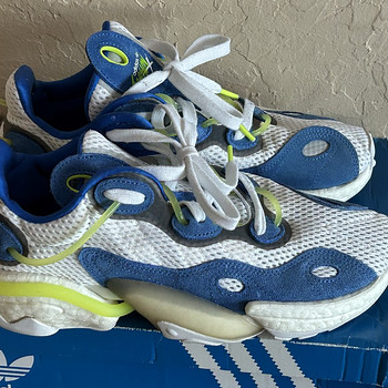 Adidas Torsion X кроссовки синие 42 EUR, ношеные Редкая моде