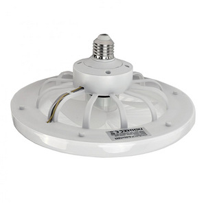 LED-lamp ventilaatoriga, pult, uus pakendis (3 foto / 5)