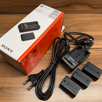 Sony NP-FW50 akud + Sony BC-TRW laadija