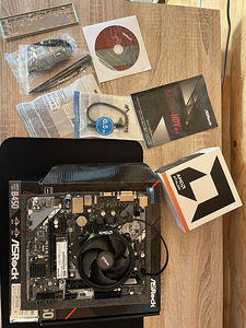 Peaaegu uus arvutikomplekt: ASRock B450M | Athlon 3000G | 8G (1 foto / 1)
