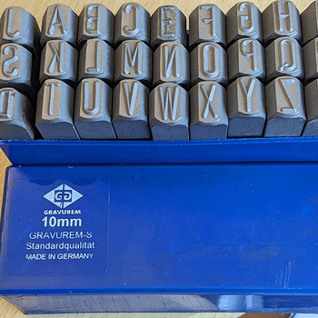 Tähtstantside komplekt Gravurem-S Standard 10 mm