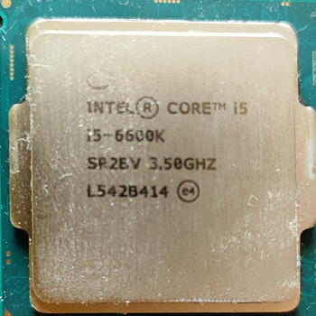 Intel i5-6600K 3,5 ГГц четырёхъядерный