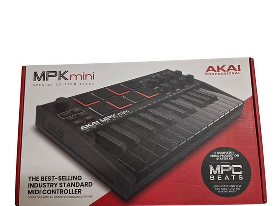 Süntesaator Akai MPK mini + karp