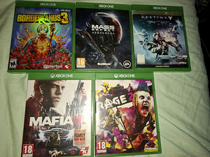 Xbox one 5 оригинальных игр (1 фото из 3)