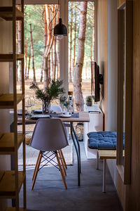 Kaasaegne Barnhouse stiilis moodulmaja (6 foto / 9)