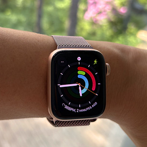 Apple Watch SE (1-го поколения) 40 мм GPS Rose Gold + миланс (2 фото из 7)