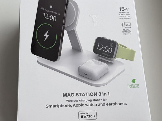 Puro Mag Station 3-in-1 Wireless Charging Station