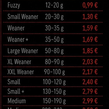 Külmutatud hiired ja rotid