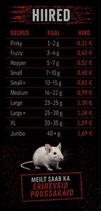 Külmutatud hiired ja rotid (2 foto / 2)