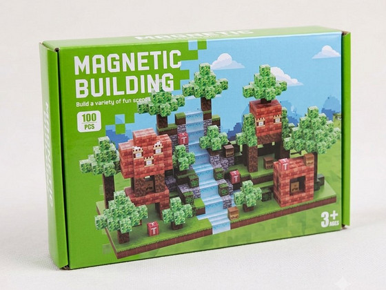 Uued! Minecraft magneet klotsid 100tk