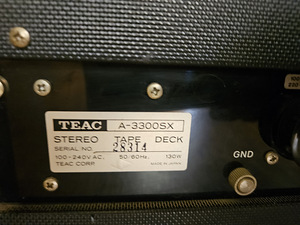 TEAC A-3300SX Stereo Reel to Reel Tape Recorder (7 foto / 7)