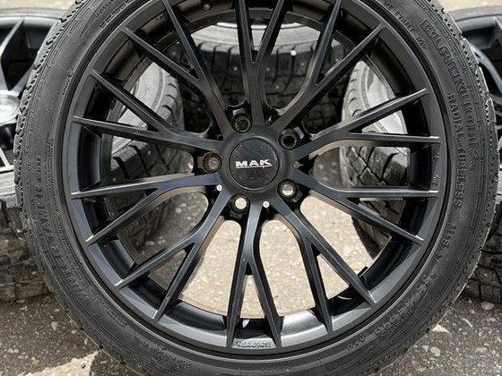 19" MAK veljed 5x120 + naastrehvid 235/45/19 (6,5mm)