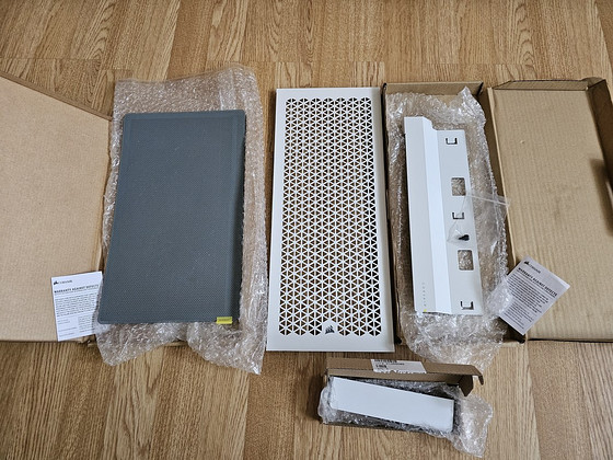 Corsair 4000D valge varuosad