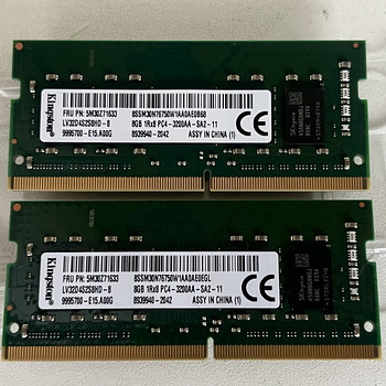 16GB (2x8GB) DDR4 3200MHz SO-DIMM Kingston