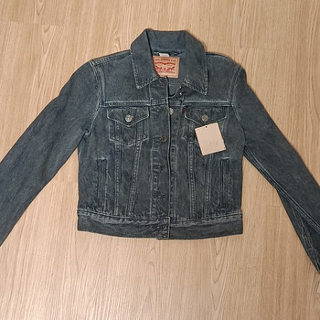 Джинсовая куртка Levi's Ex-Boyfriend Trucker Black Stonewash XS