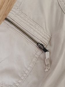 Original Rabalder Beige Cargo Joggers • 100% Cotton Utility (2 foto / 10)
