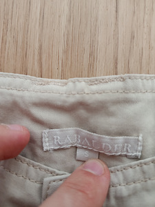 Original Rabalder Beige Cargo Joggers • 100% Cotton Utility (3 foto / 10)