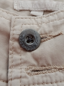 Original Rabalder Beige Cargo Joggers • 100% Cotton Utility (4 foto / 10)