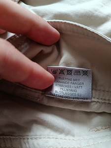 Original Rabalder Beige Cargo Joggers • 100% Cotton Utility (7 foto / 10)
