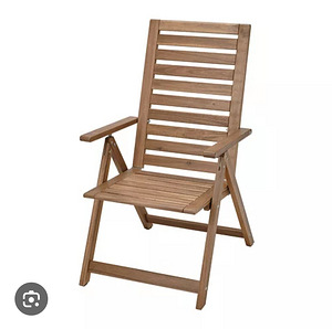 Ikea Nämmarö aiamööbli komplekt. Laud, 6 tooli, pink (8 foto / 8)