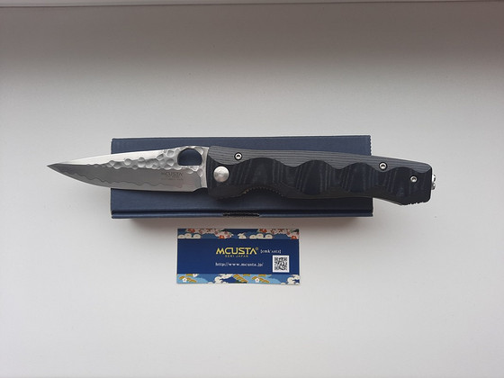 Nuga Mcusta Elite Black Micarta SPG2
