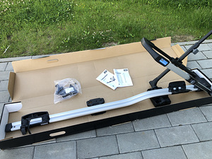 Велокрепление Thule UpRide 599 на крышу (3 фото из 10)