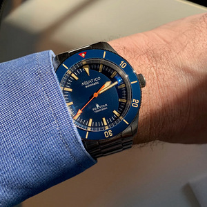 Aquatico Sea Star V2 Blue Ceramic Bezel sukeldumiskell (3 foto / 8)