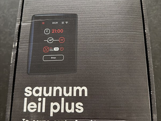 Система управления сауной Saunum Leil Plus 12kW (черный)