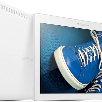 Белый планшет Lenovo 10"