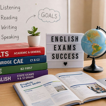 IELTS | FCE (B2) | CAE (C1/C2) | Подготовка к экзаменам для 9–12 классов