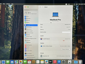 Apple Macbook Pro 13 M1 8/256GB Silver ENG/RUS v heas korras (5 foto / 6)