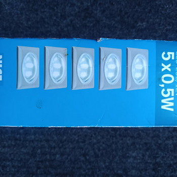 Uus LED-valgustite komplekt (5 tk)