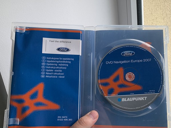 Ford TravelPilot NX Navigation DVD Europe 2007