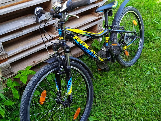 Laste jalgratas ROCK Machine,1-5 klass, rattad 24 tolli