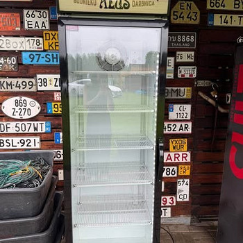 M: Frigoglass Klaasuksega Külmkapp