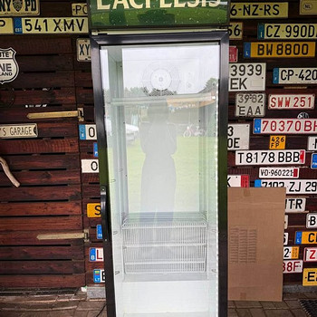 M: Frigoglass Klaasuksega Külmkapp